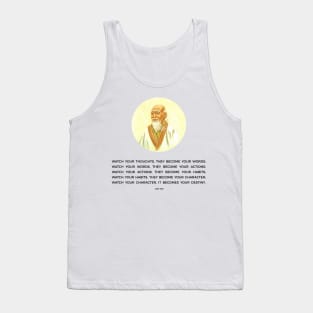 Lao Tzu WISDOM Tank Top